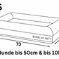 Orthopädisches Hundebett Boucléstoff