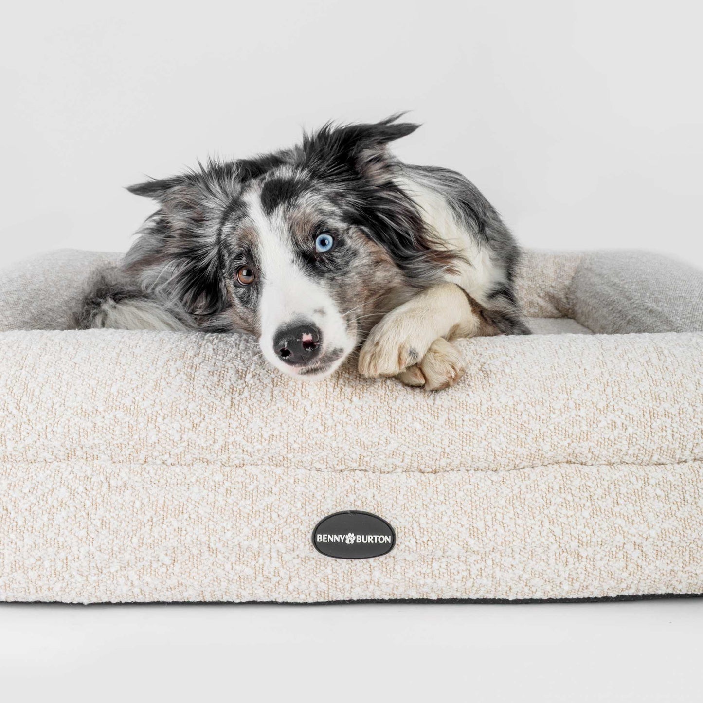 Orthopädisches Hundebett Boucléstoff